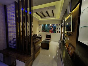 Living Room in 3 BHK Apartment at Saakaar Aqua City, Danapur – for Rent