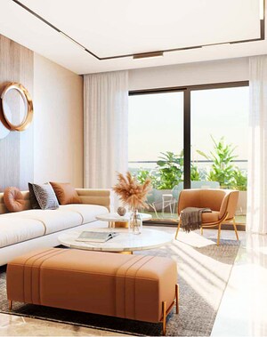 Bedroom in 3 BHK Apartment at Financial District – for Sale