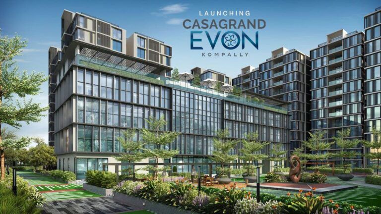 3 BHK + Servant Room,Study Room 2146 Sq.Ft. Apartment in Casagrand Evon