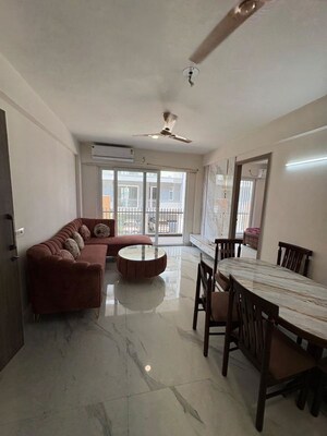 Living Room in 3.5 BHK Builder Floor at Smart World Gems, Sector 89 – for Rent