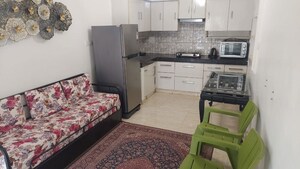 Kitchen in 1 BHK Apartment at Vasant Enclave – for Rent