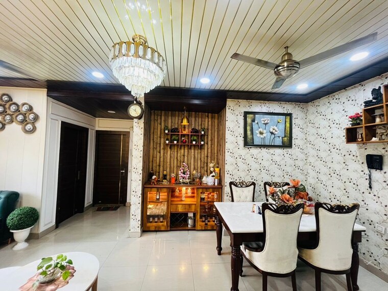 Dining area, vaishali sector 5 3 Bedroom 1350 Sq.Ft. Builder Floor In Vaishali Sector 5 Ghaziabad 10331091