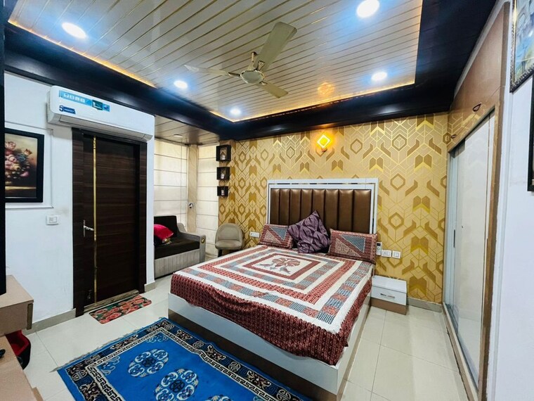 Bedroom, vaishali sector 5 3 Bedroom 1350 Sq.Ft. Builder Floor In Vaishali Sector 5 Ghaziabad 10331091