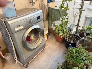 Balcony in 3 BHK Builder Floor at Ansal API Esencia, Sector 67 – for Rent