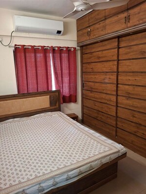Bedroom in 1 BHK Apartment at Suyog Nisarg, Wagholi – for Rent