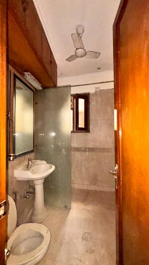 Bathroom in 4 BHK Builder Floor at Hauz Khas Enclave – for Sale