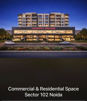 1 BHK Apartment – Exterior View View at Uniwest Hub, Sector 22d Yamuna Expressway - for Sale