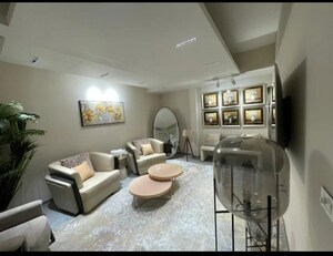 Living Room in 2.5 BHK Builder Floor at M3M Antalya Hills, Sector 79 – for Sale