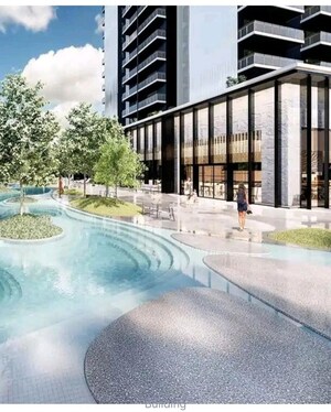 Swimming Pool in 1 BHK Apartment at Krisumi Waterfall Suites, Sector 36a – for Sale