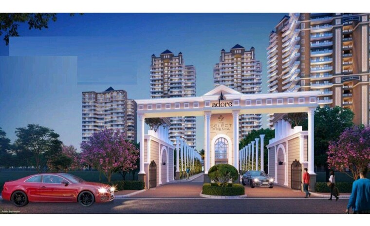 Exterior View, adore-the-select-premia 3 Bedroom 1865 Sq.Ft. Apartment In Sector 77 Gurgaon 10331369