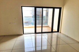 Living Room in 2 BHK Apartment at Duville Riverdale Heights, Kharadi – for Rent