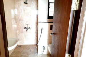 Bathroom in 2 BHK Apartment at Duville Riverdale Heights, Kharadi – for Rent