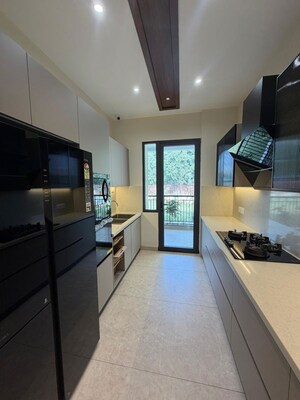 Kitchen in 3 BHK Apartment at Sector 20 – for Sale