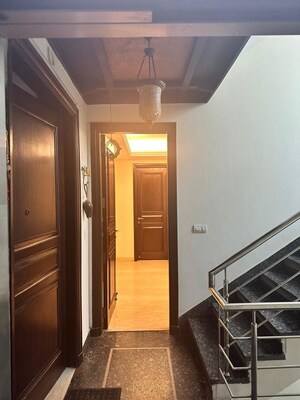 Living Room in 1 BHK Builder Floor at Masjid Moth – for Rent