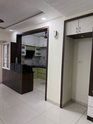 Building Lobby in 2 BHK Apartment at Aparna Cyber Life, Nallagandla – for Rent