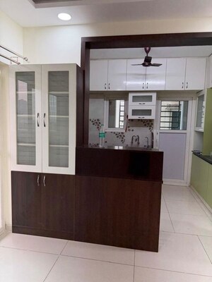 Kitchen in 2 BHK Apartment at Aparna Cyber Life, Nallagandla – for Rent