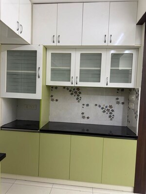 Kitchen in 2 BHK Apartment at Aparna Cyber Life, Nallagandla – for Rent