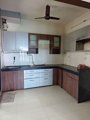 Kitchen in 2 BHK Apartment at Runwal Pearl, Manpada – for Rent