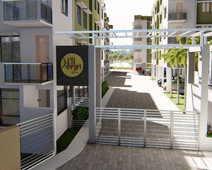 Balcony in 2 BHK Apartment at Swapno Puron, Amtala – for Sale