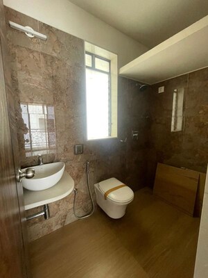 Bathroom in 2 BHK Apartment at Raj Lifestyle, Mira Road – for Rent