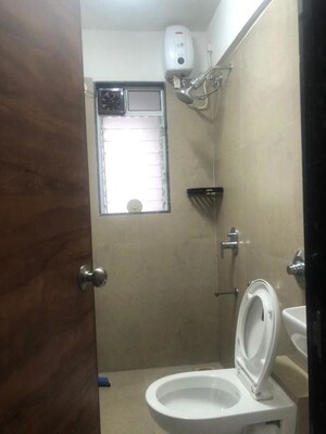Bathroom in 1 BHK Apartment at Je and Vee Madhuban, Malad East – for Rent