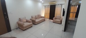 Living Room in 2 BHK Apartment at Chandak 34 Park Estate, Goregaon West – for Rent