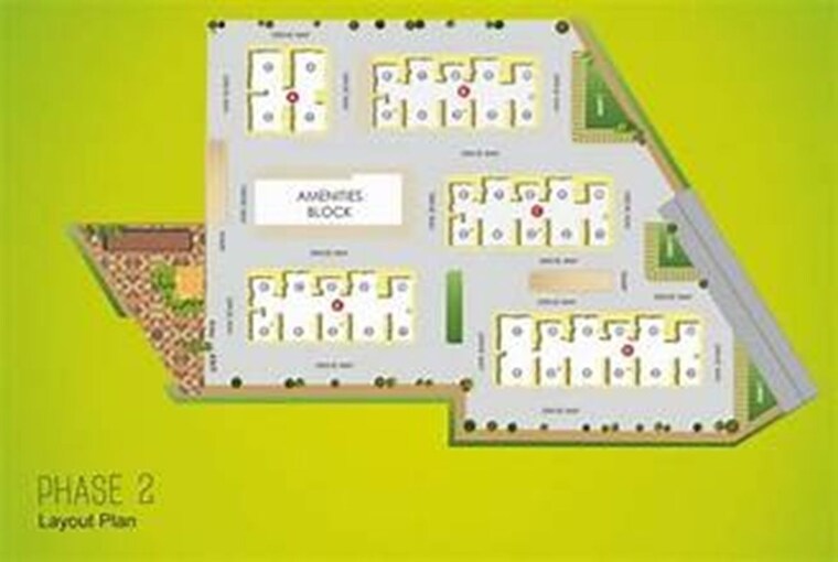 Master Plan, pacifica-hillcrest-phase-2 2 Bedroom 1250 Sq.Ft. Apartment In Gachibowli Hyderabad 10331493