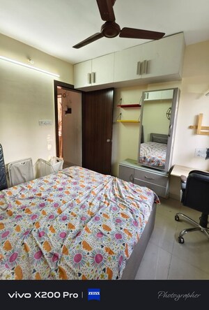 Bedroom in 2 BHK Apartment at Arihant Aangan, Wadgaon Sheri – for Rent