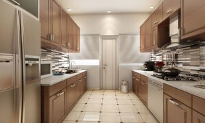 Kitchen in 4 BHK Apartment at Mantri Blossom, Ashok Nagar – for Sale