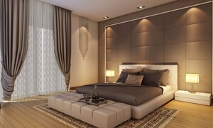 Bedroom in 4 BHK Apartment at Mantri Blossom, Ashok Nagar – for Sale