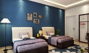 Bedroom in 4 BHK Apartment at Mantri Blossom, Ashok Nagar – for Sale