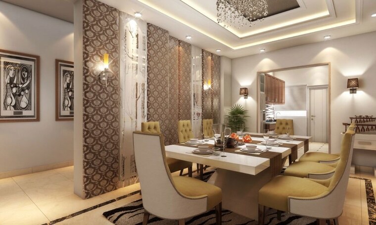 Dining area, mantri-blossom 4 Bedroom 3385 Sq.Ft. Apartment In Ashok Nagar Bangalore 10326209