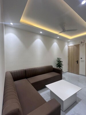 Bedroom in 2 BHK Builder Floor at Sushant Lok I – for Rent