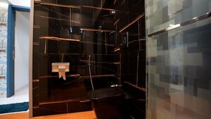 Staircase in 4 BHK Apartment at Hiranandani Gardens Eden Bungalows, Powai – for Sale