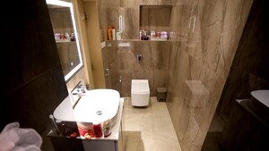 Bathroom in 4 BHK Apartment at Hiranandani Gardens Eden Bungalows, Powai – for Sale
