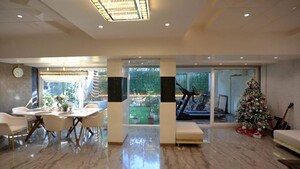 Living Room in 4 BHK Apartment at Hiranandani Gardens Eden Bungalows, Powai – for Sale