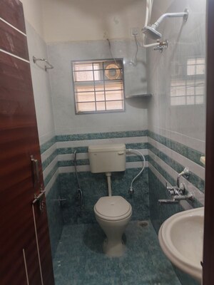 Bathroom in 1 BHK Apartment at Adithya Nilaya, Kadubeesanahalli – for Rent
