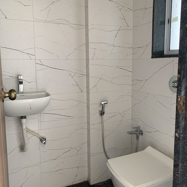 Bathroom, unique-abode 2 Bedroom 600 Sq.Ft. Apartment In Kastur Park Mumbai 10331606