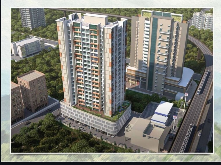 Exterior View, avenue-hills 2 Bedroom 1200 Sq.Ft. Apartment In Kharghar Sector 12 Navi Mumbai 10331600