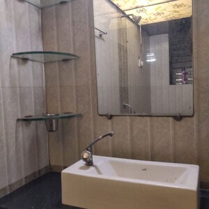 Bathroom in 1 BHK Apartment at Pranay Nagar CHS, Vazira – for Rent