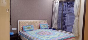 Master Bedroom in 3 BHK Apartment at Kalpataru Siddhachal Elite, Vasant Vihar – for Rent