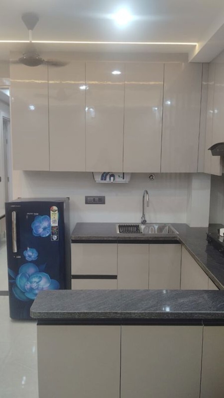 Kitchen, sector 57 1 Bedroom 1200 Sq.Ft. Builder Floor In Sector 57 Gurgaon 10331634