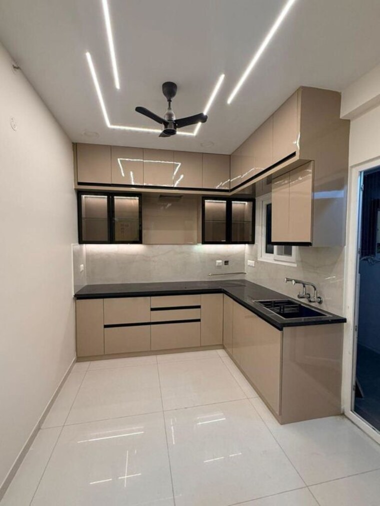 Kitchen, prestige-tranquil 3 Bedroom 2000 Sq.Ft. Apartment In Kokapet Hyderabad 10331650