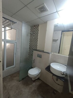 Bathroom in 2 BHK Apartment at Panchsheel Greens, Sector 16 Greater Noida – for Rent