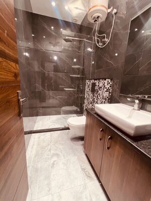 Kitchen in 1 BHK Builder Floor at Ansal Sushant Lok I, Sector 43 – for Rent