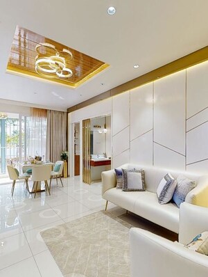 Living Room in 3 BHK Apartment at Siruseri – for Sale