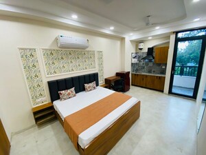 Bedroom in Studio Builder Floor at Sector 45 – for Rent