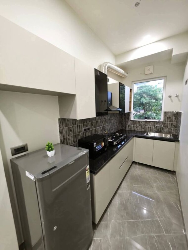 Kitchen, freedom fighters enclave 1 Bedroom 750 Sq.Ft. Builder Floor In Freedom Fighters Enclave Delhi 10331706