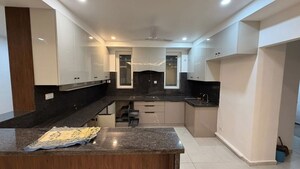 Kitchen in 3 BHK Apartment at Aparna Zenon, Puppalaguda – for Rent