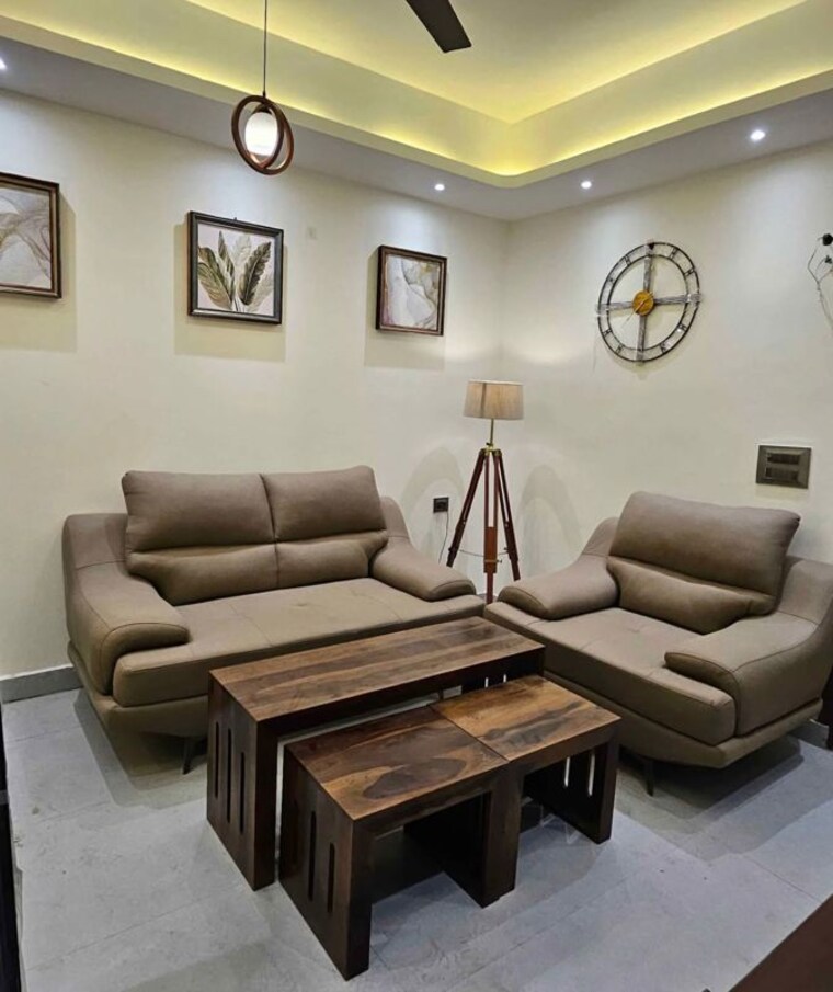 Living Room, saket 1 Bedroom 700 Sq.Ft. Builder Floor In Saket Delhi 10331745